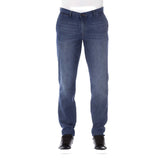 Trussardi Jeans Blue Cotton Men Jeans - Jeans