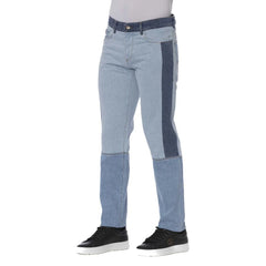 Trussardi Jeans Blue Cotton Men Jeans - Jeans