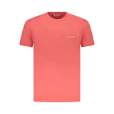 Trussardi Pink Cotton Men T-Shirt - T-Shirts