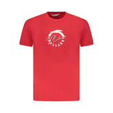 Trussardi Red Cotton Men T-Shirt - T-Shirts