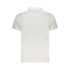 Trussardi White Cotton Men Polo Shirt - Polos