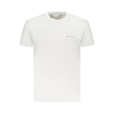Trussardi White Cotton Men T-Shirt - T-Shirts