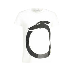Trussardi White Cotton T-Shirt - T-Shirts