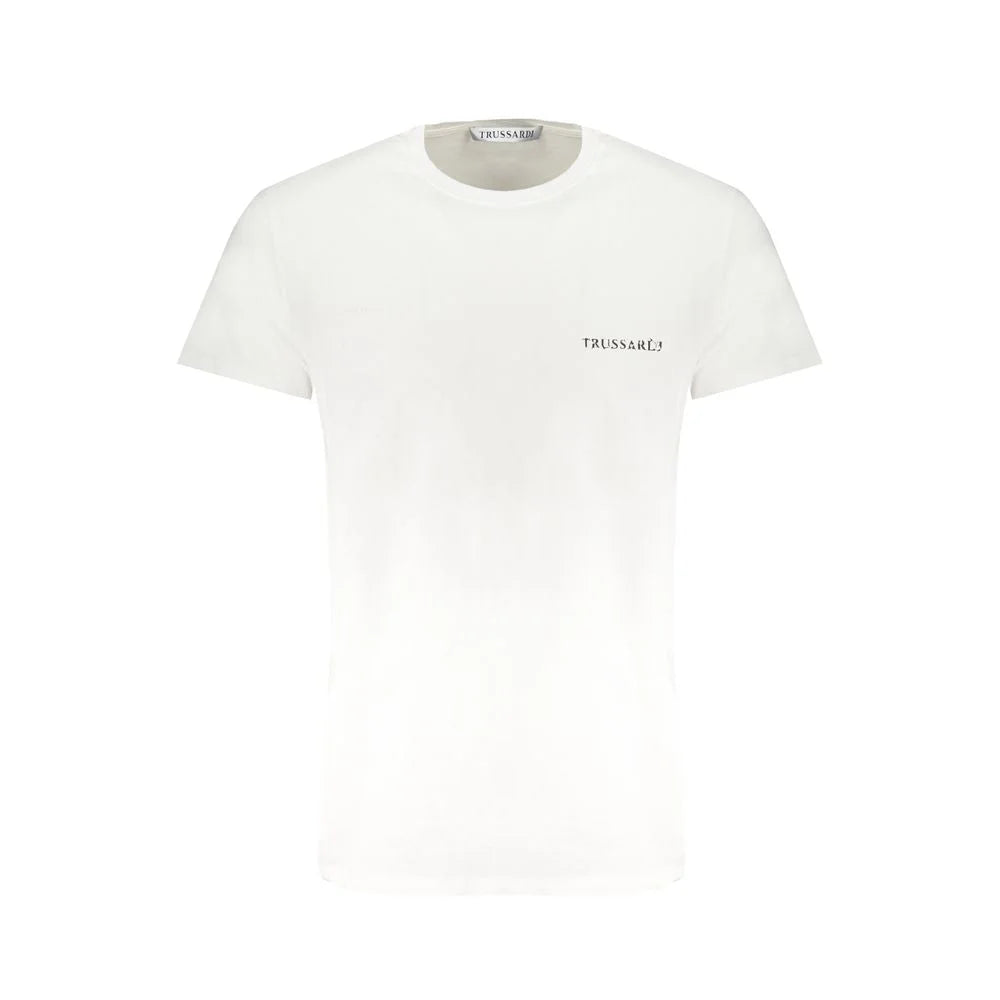 Trussardi White Cotton T-Shirt - XXL - T-Shirts