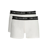 Trussardi White Cotton Underwear - Boxer Briefs
