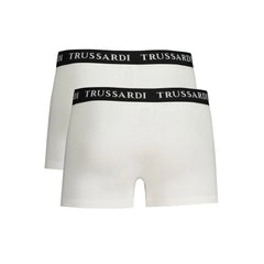 Trussardi White Cotton Underwear - Boxer Briefs