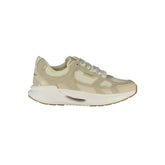 Twinset Beige Polyester Athletic Sneakers