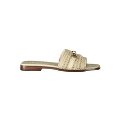 Twinset Beige Polyester-Sandalen