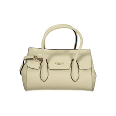 Twinset Beige Polyurethane Women Tote - Shoulder Bags