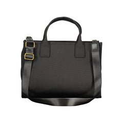 Twinset Black Cotton Women Handbag - Shopper Bags
