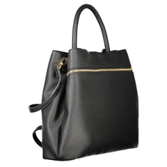 Twinset Black Polyethylene Women Handbag - Shopper Bags