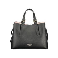 Twinset ’Black Polyurethane Women’s Handbag’ - Shoulder Bags