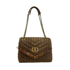 Twinset Brown Polypropylene Women Crossbody Bag