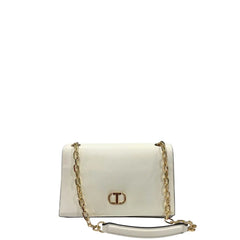 Twinset White PU Women Crossbody - Cross Body Bags