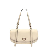 Twinset White PU Women Shoulder Bag - Shoulder Bags