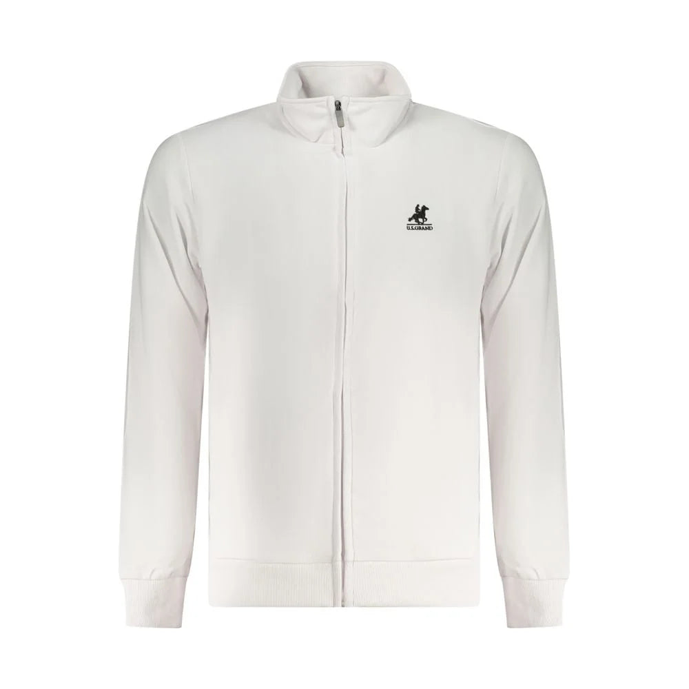 U.S. Grand Polo White Cotton Sweatshirt