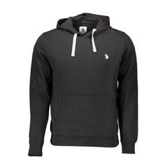 U.S. POLO ASSN. Black Cotton Men Sweater - 3XL - Hoodies