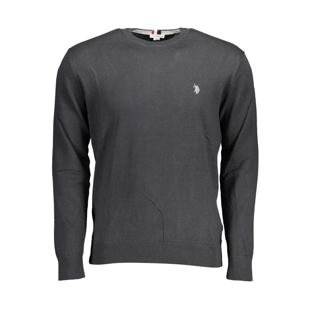 U.S. POLO ASSN. Black Cotton Sweater - XXL - Sweaters
