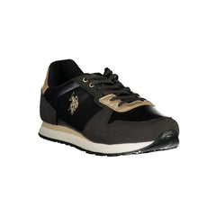 U.S. POLO ASSN. Black Polyester Sneaker - EU35/US5 - Sneakers