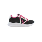 U.S. POLO ASSN. Black Polyester Women Sneaker - Sneakers