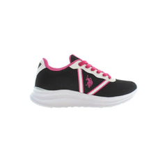 U.S. POLO ASSN. Black Polyester Women Sneaker - Sneakers