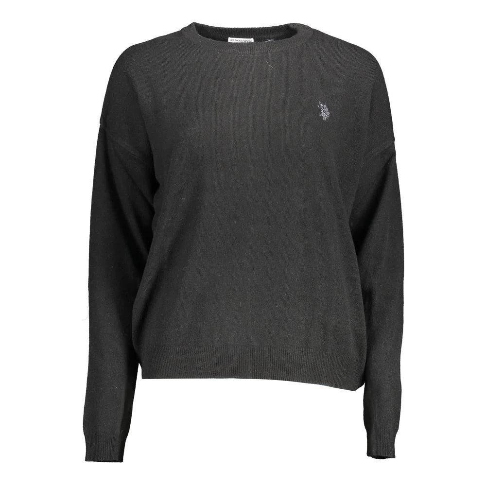 U.S. POLO ASSN. Black Wool Sweater - L - Sweaters