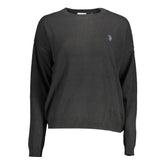 U.S. POLO ASSN. Black Wool Sweater - L - Sweaters