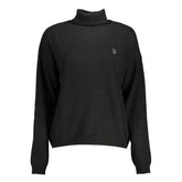 U.S. POLO ASSN. Black Wool Women Sweater - XL - Sweaters