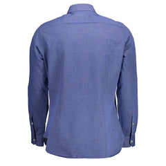 U.S. POLO ASSN. Blue Cotton Men Shirt - Shirts