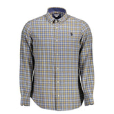 U.S. POLO ASSN. Blue Cotton Men Shirt - Shirts