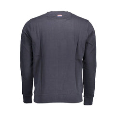 U.S. POLO ASSN. Blue Cotton Men Sweater - Sweatshirts