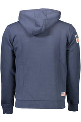 U.S. POLO ASSN. Blue Cotton Men Sweater - XXL - Hoodies