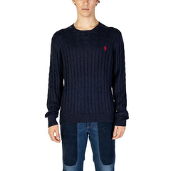 U.S. POLO ASSN. Blue Cotton Sweater - Sweaters