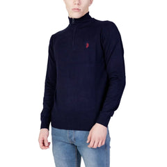 U.S. POLO ASSN. Blue Cotton Sweater - Sweaters