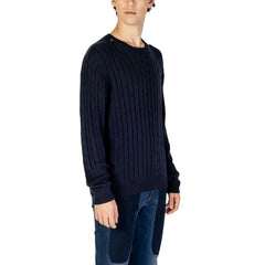 U.S. POLO ASSN. Blue Cotton Sweater - Sweaters