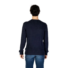 U.S. POLO ASSN. Blue Cotton Sweater - Sweaters