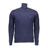U.S. POLO ASSN. Blue Cotton Sweater - XXL - Sweaters