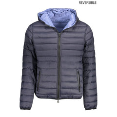 U.S. POLO ASSN. Blue Nylon Jackets & Coat - Puffer Jackets