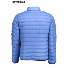 U.S. POLO ASSN. Blue Nylon Jackets & Coat - Puffer Jackets