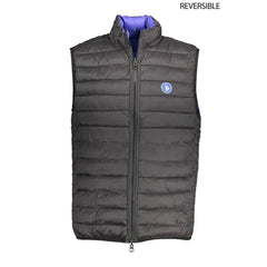 U.S. POLO ASSN. Blue Nylon Men Jacket - IT54 | XXL - Vests