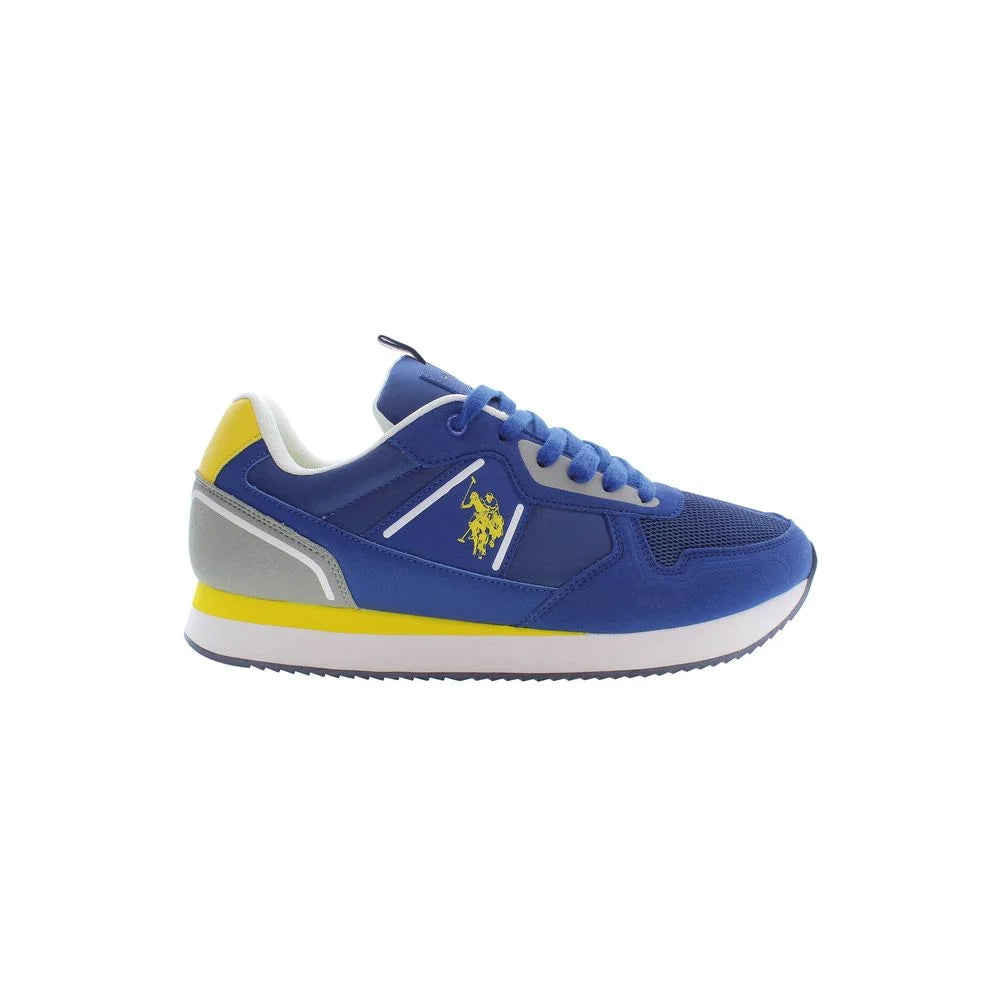U.S. POLO ASSN. Blue Polyester Men Sneaker - Sneakers