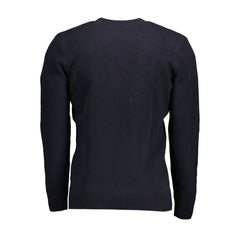 U.S. POLO ASSN. Blue Wool Men Sweater - XXL - Sweaters