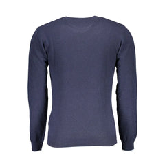 U.S. POLO ASSN. Blue Wool Men Sweater - XXL - Sweaters