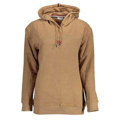 U.S. POLO ASSN. Brown Cotton Women Sweater - Hoodies