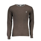 U.S. POLO ASSN. Brown Wool Men Sweater - Sweaters