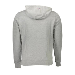 U.S. POLO ASSN. Gray Cotton Men Sweatshirt - Hoodies
