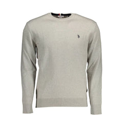 U.S. POLO ASSN. Gray Cotton Sweater - Sweaters