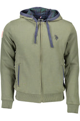U.S. POLO ASSN. Green Cotton Men Sweater - XXL - Hoodies
