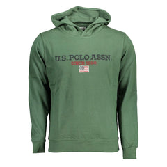 U.S. POLO ASSN. Green Cotton Sweatshirt - Hoodies
