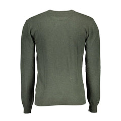 U.S. POLO ASSN. Green Wool Men Sweater - Sweaters